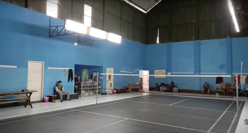 Gor badminton diLeuwipanjang, Bandung hrg jauh dibawah NJOP, h1 M