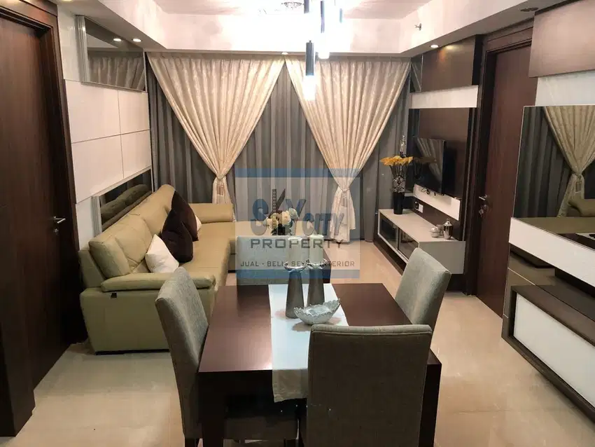 Apartemen ST Moritz 2 Br Full Furnished Tower New Royal Disewakan