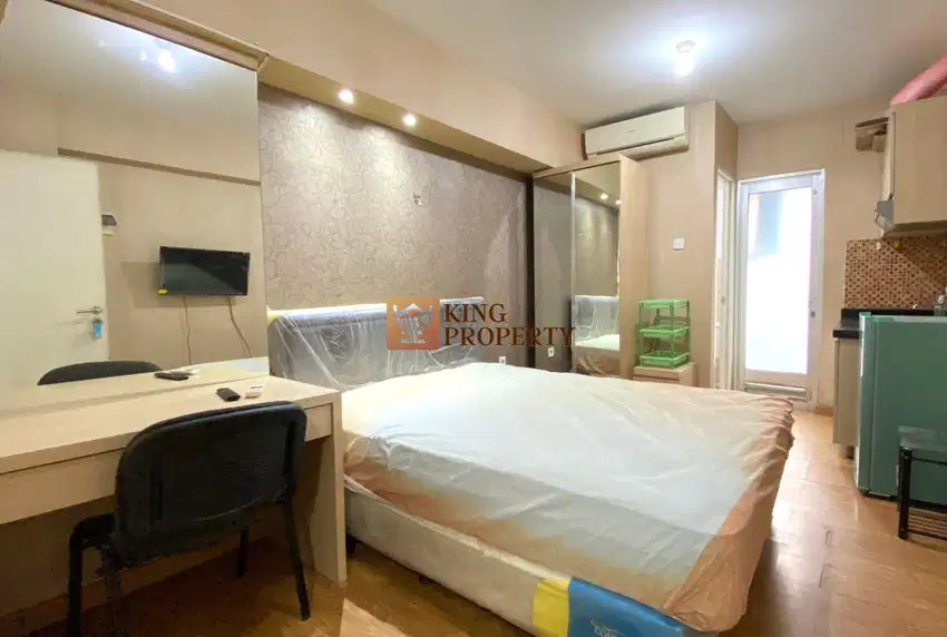 Furnished Rapih & Minimalis Studio 21m2 Lantai Rendah Green Bay Pluit