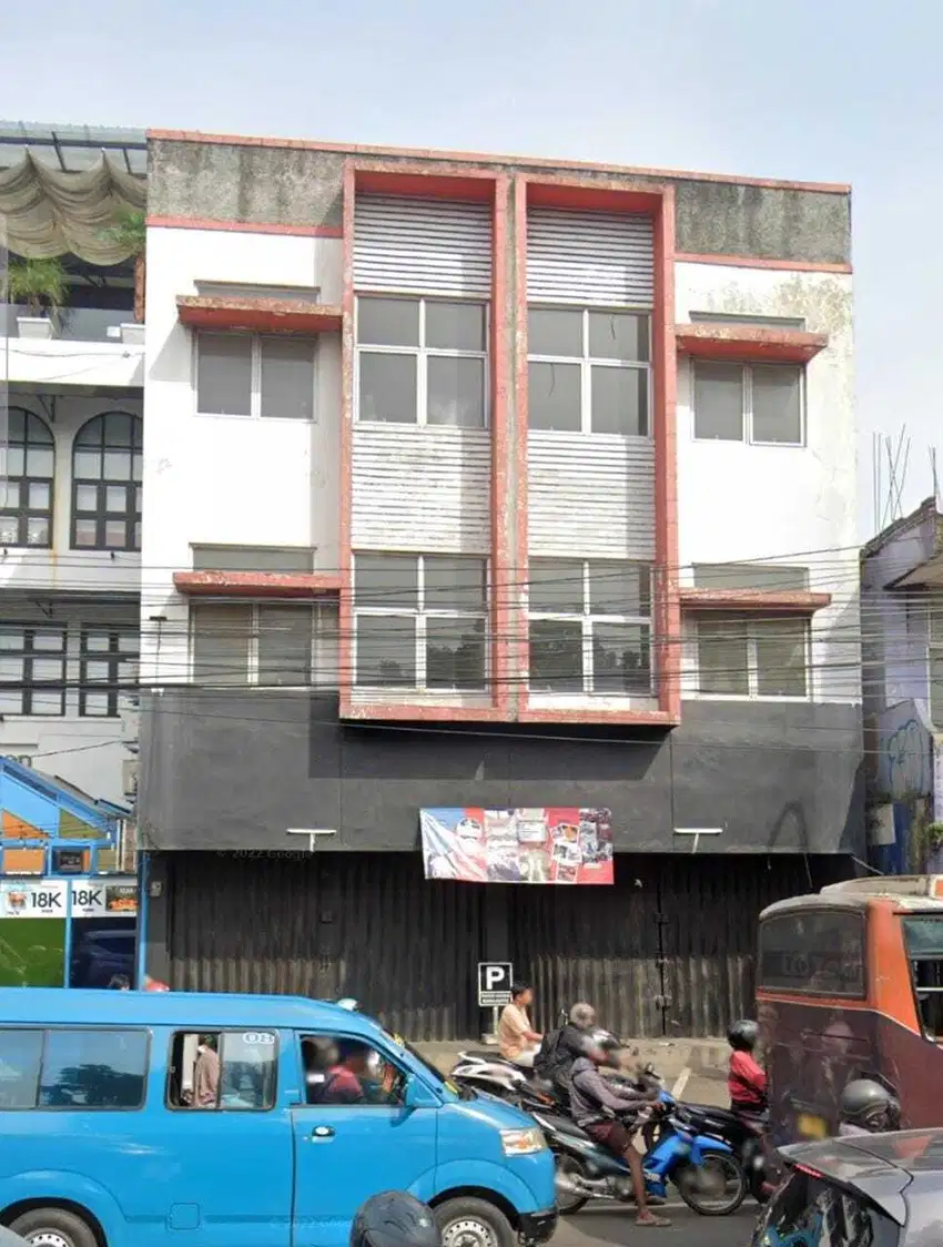 Dijual 2 Ruko Gandeng, 3 lantai di pinggir jalan raya bogor jakarta