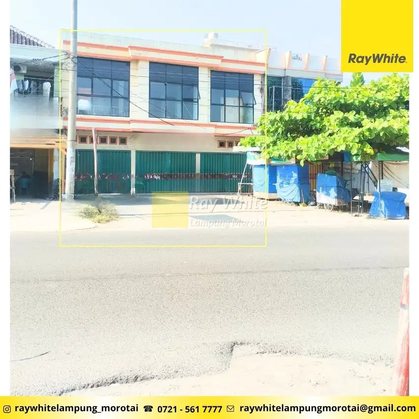 Disewakan Ruko 3 Lantai di Tanjung senang, BDL (Kode 3320)