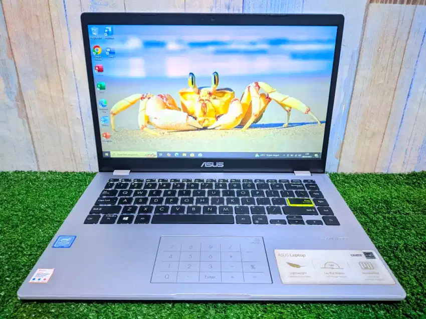 ASUS vivobook E410MA cell N4020 tahun 2020 RAM 4 GB SSD 256 GB