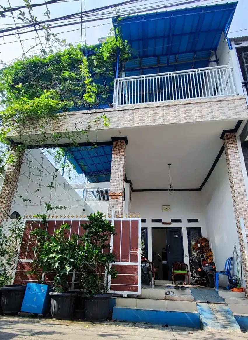 Rumah 2lt Luas98 SHM Di Perumahan Malaka Permai Rorotan Jakarta Utara