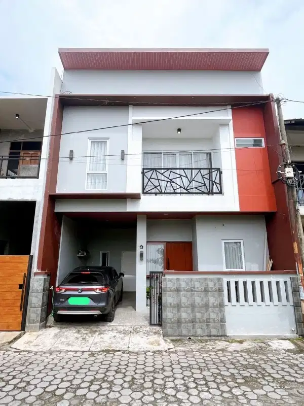 Rumah minimalis 2lt furnish di Gawanan