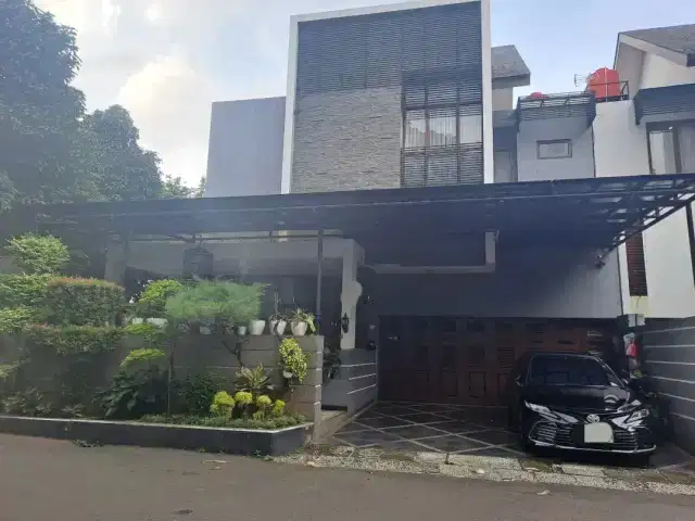 FULL FURNISH.! RUMAH MEWAH DALAM TOWNHOUSE BILLY MOON PONDOK KELAPA