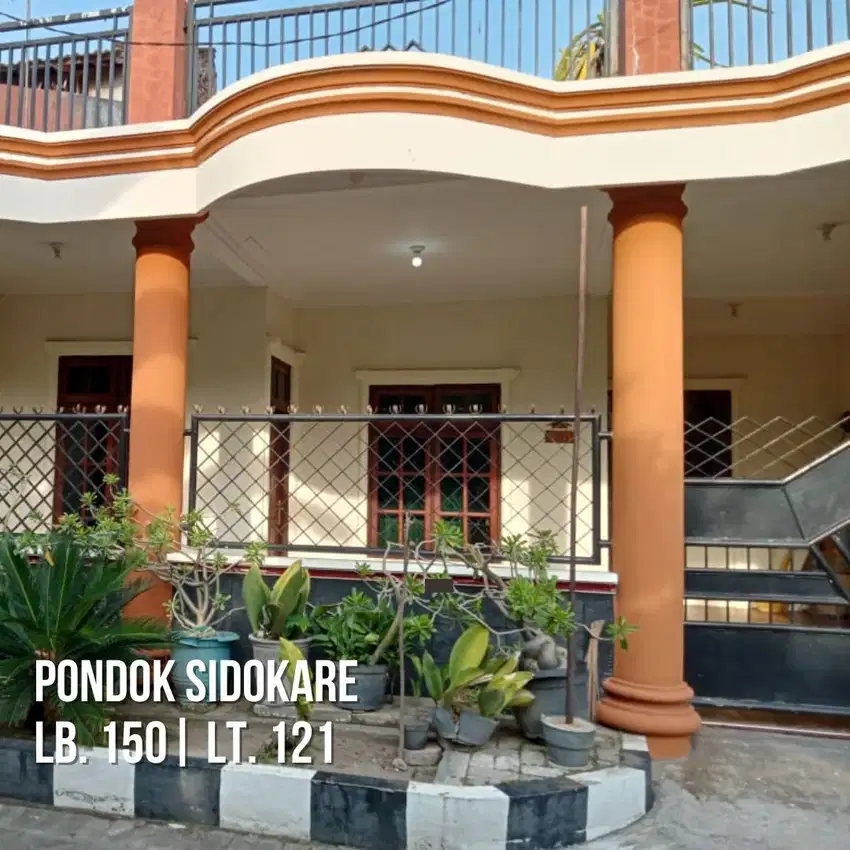 Rumah Sidoarjo Kota di Pondok Sidokare Dekat Pusat Perbelanjaan