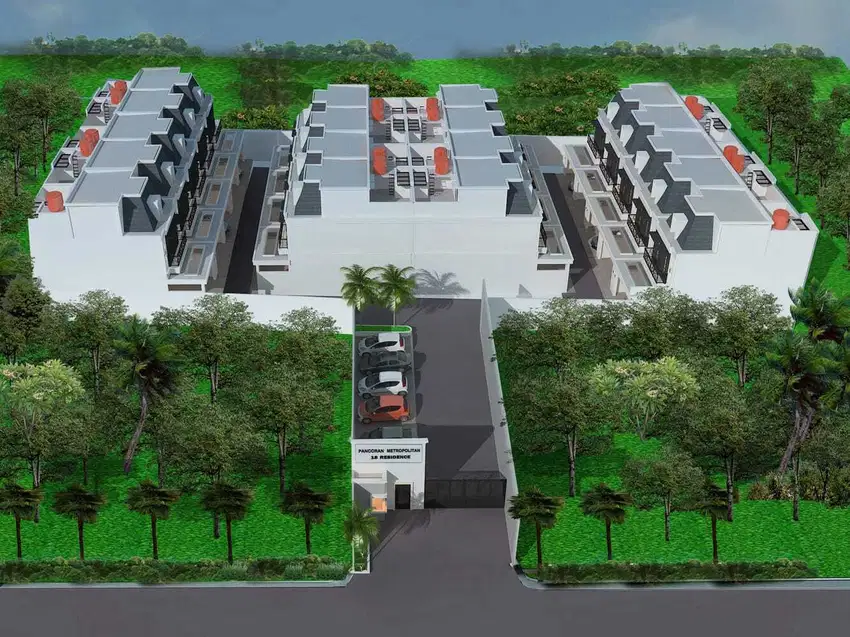 Town house di jakarta selatan Deket ke jalan raya