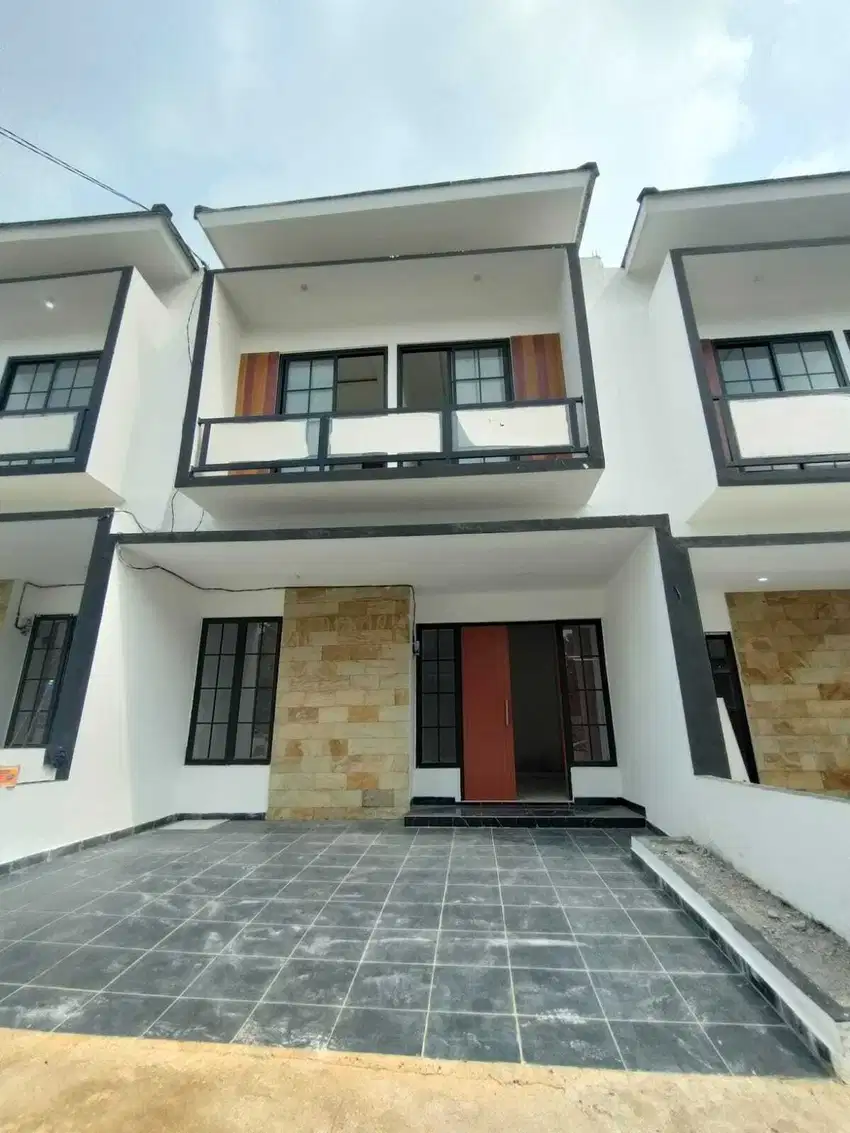 Rumah dalam cluster 2Lt, harga 700jutaan, bonus kitchenset,sekali LRT