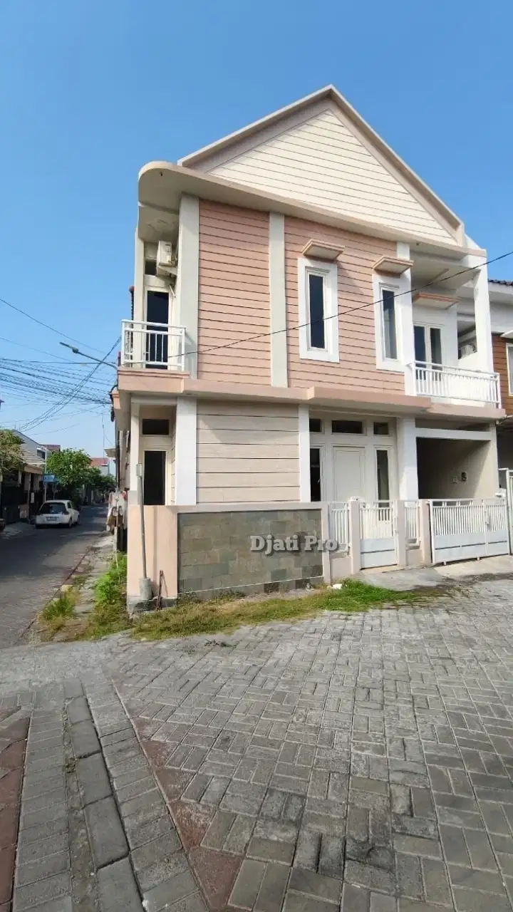 Dijual Rumah Hook 2 Lantai, 3KT, 2KM Di Rungkut Medokan Sawah Timur