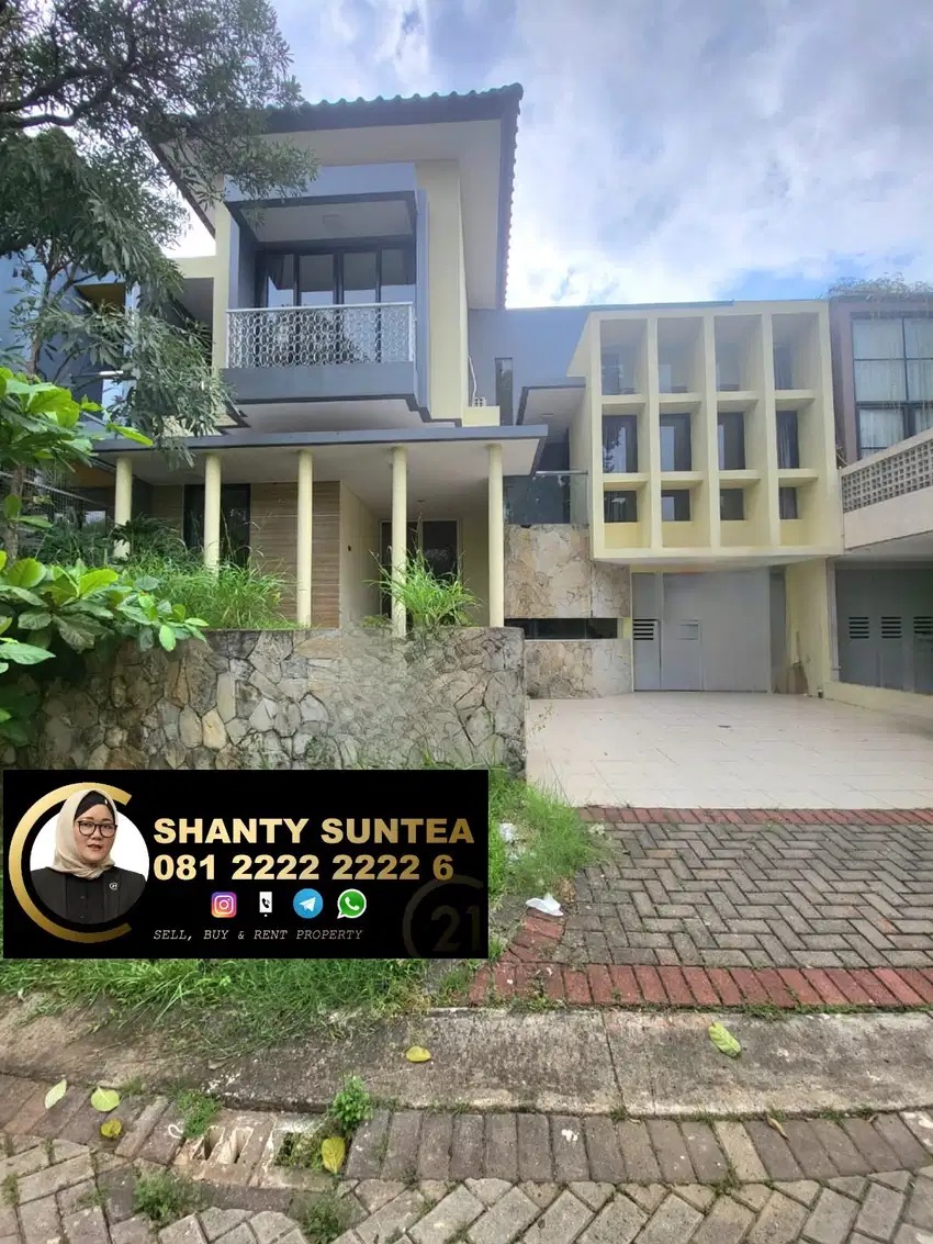 Rumah Homey Area Nyaman Di Cluster Kebayoran Bintaro Jaya SC-15391