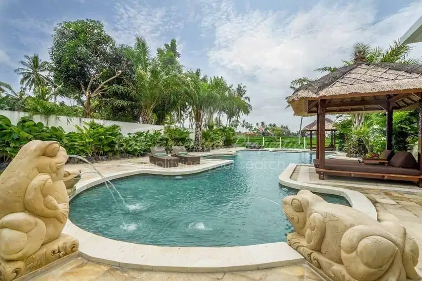 RICEFIELD VIEW 2 BEDROOM VILLA FOR RENT IN SUKAWATI GIANYAR – WH052