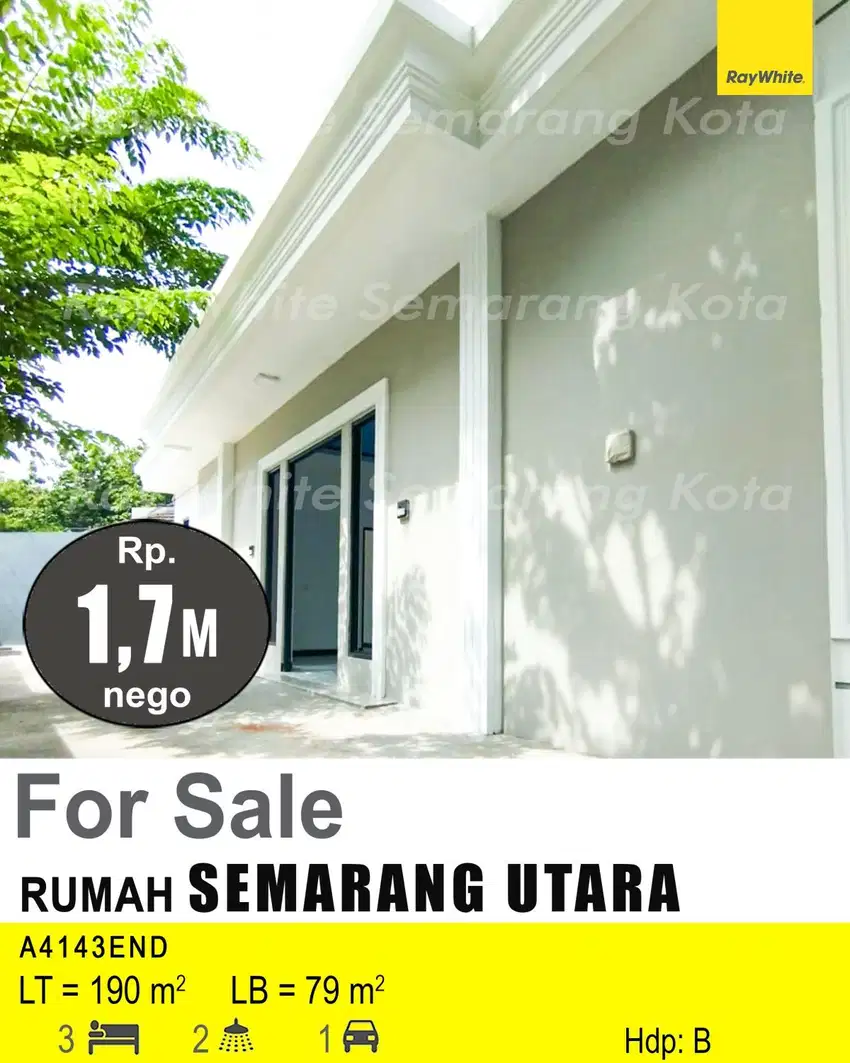 DIJUAL RUMAH DI SEMARANG UTARA A4143