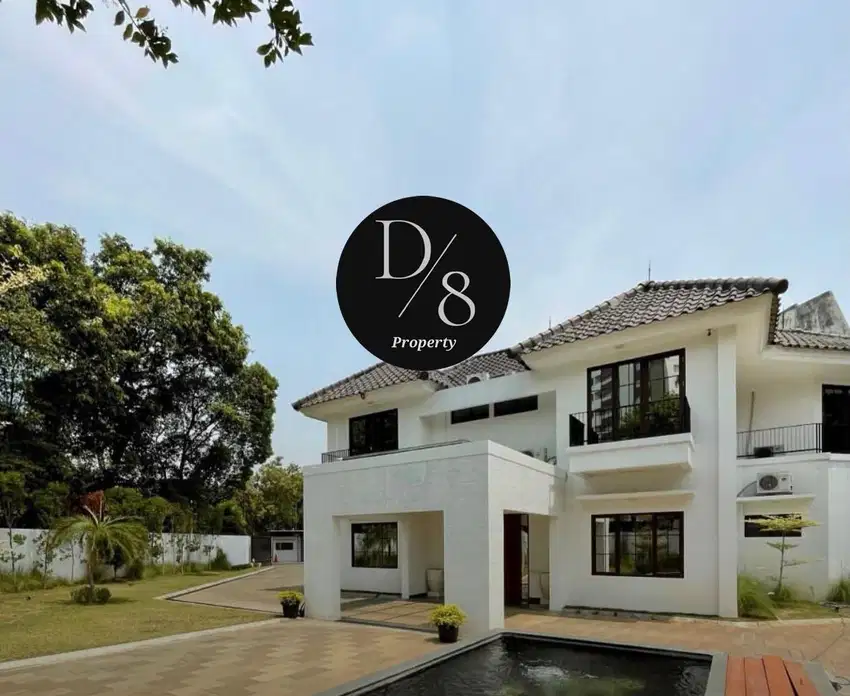 Rumah PONDOK INDAH. LT.1700/LB.1100. 4BR. 2Lt. SHM. Harga 95M