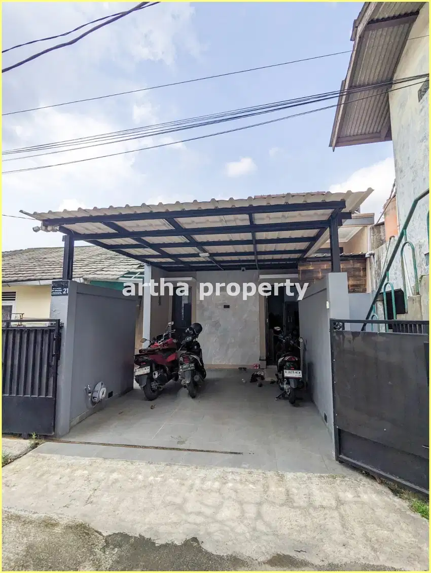 SHM ON HAND, RUMAH SIAP HUNI BELAKANG ALUN ALUN PAMULANG