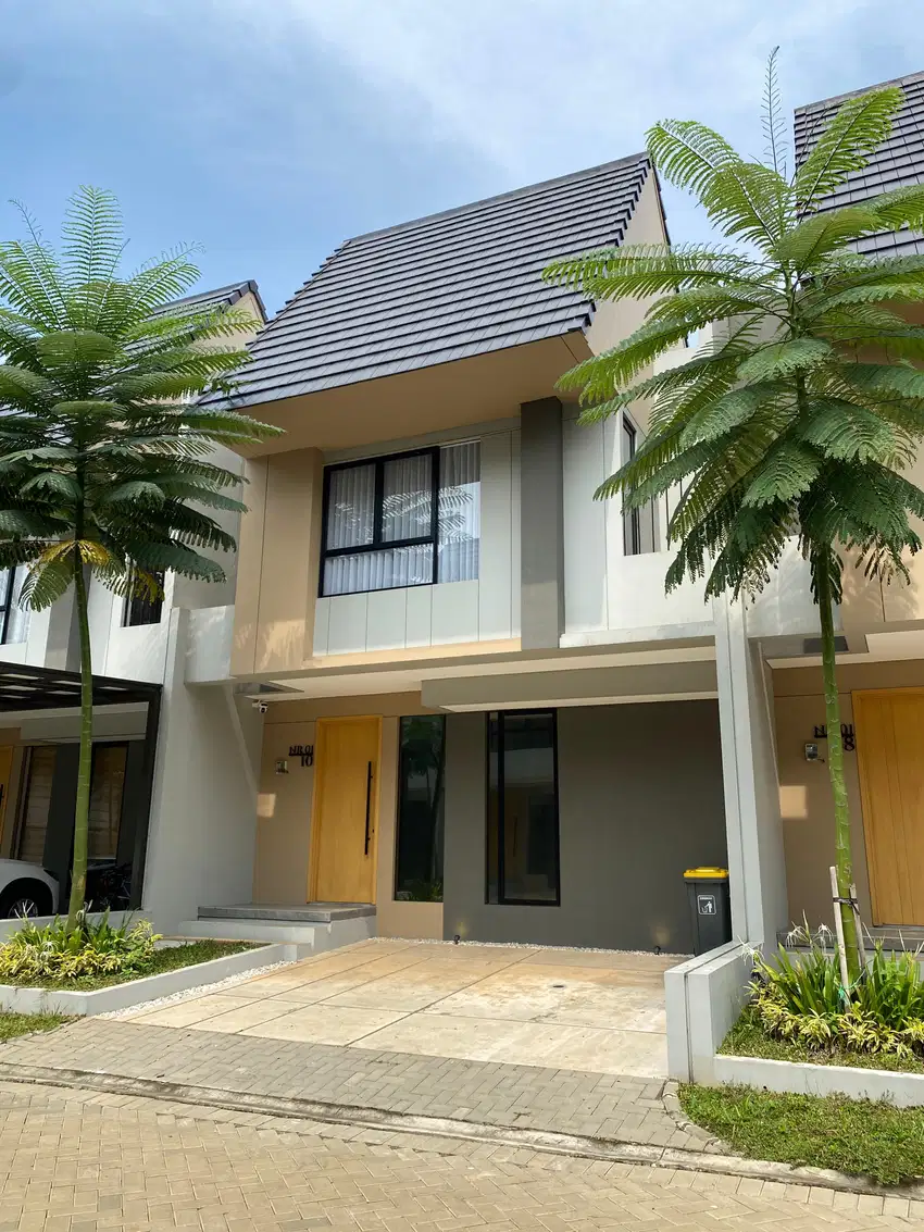 Rumah murah 2 lantai siap huni free ppn cicilan 5jtan dp 0%