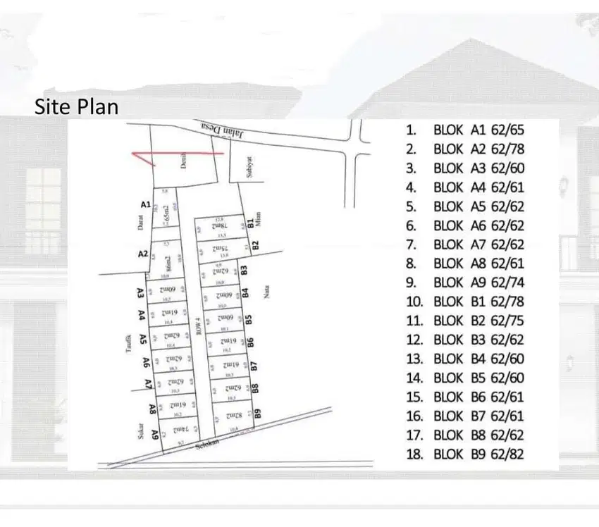Rumah 2 Lantai harga satu lantai dekat stasiun citayam depok