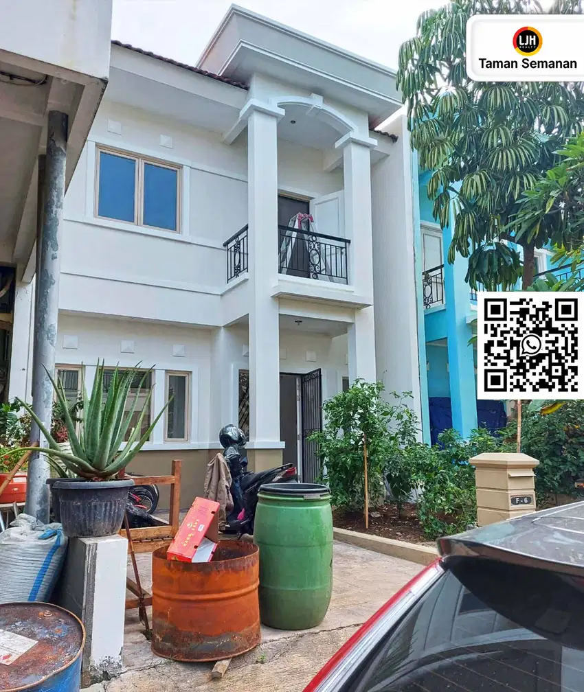 Rumah Semi Furnished di Ancol Jakarta Utara, Dekat Laut, 3KT - 84 m²