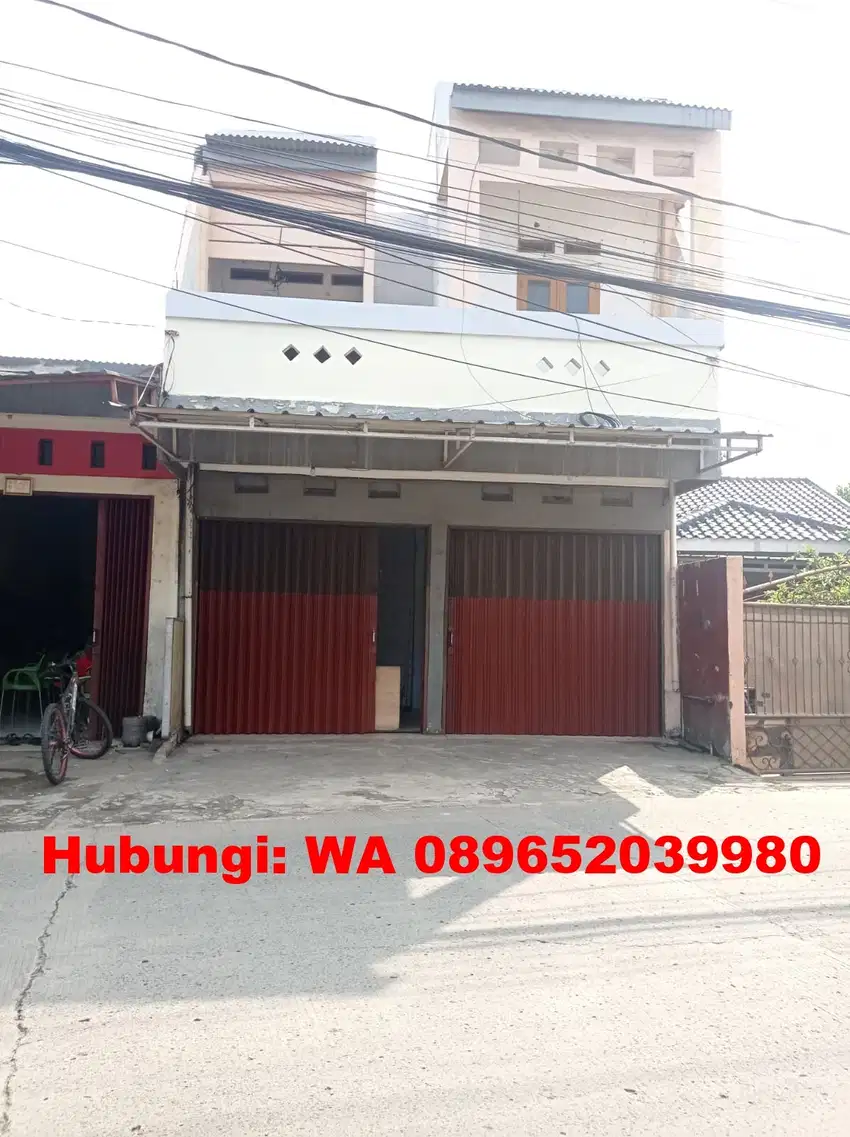 Disewakan utk tempat tinggal & usaha di Jl. Bhakti ABRI, Depok