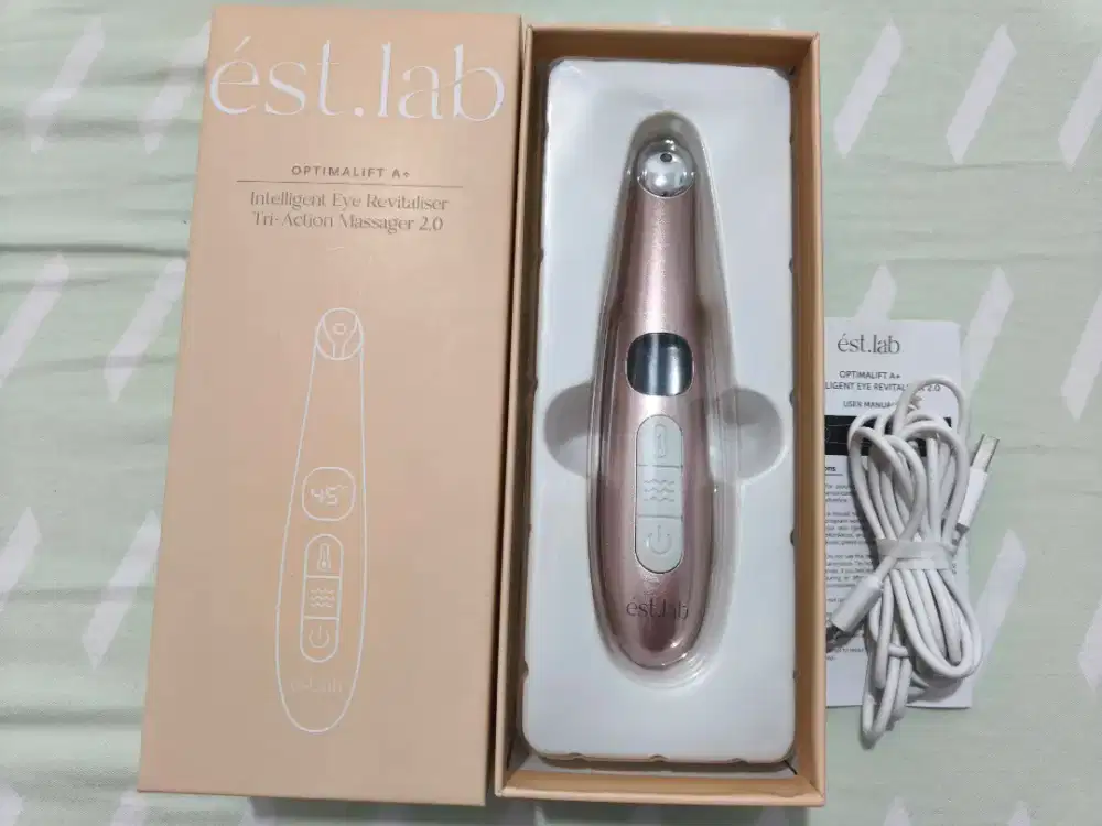 Alat massage mata, est lab