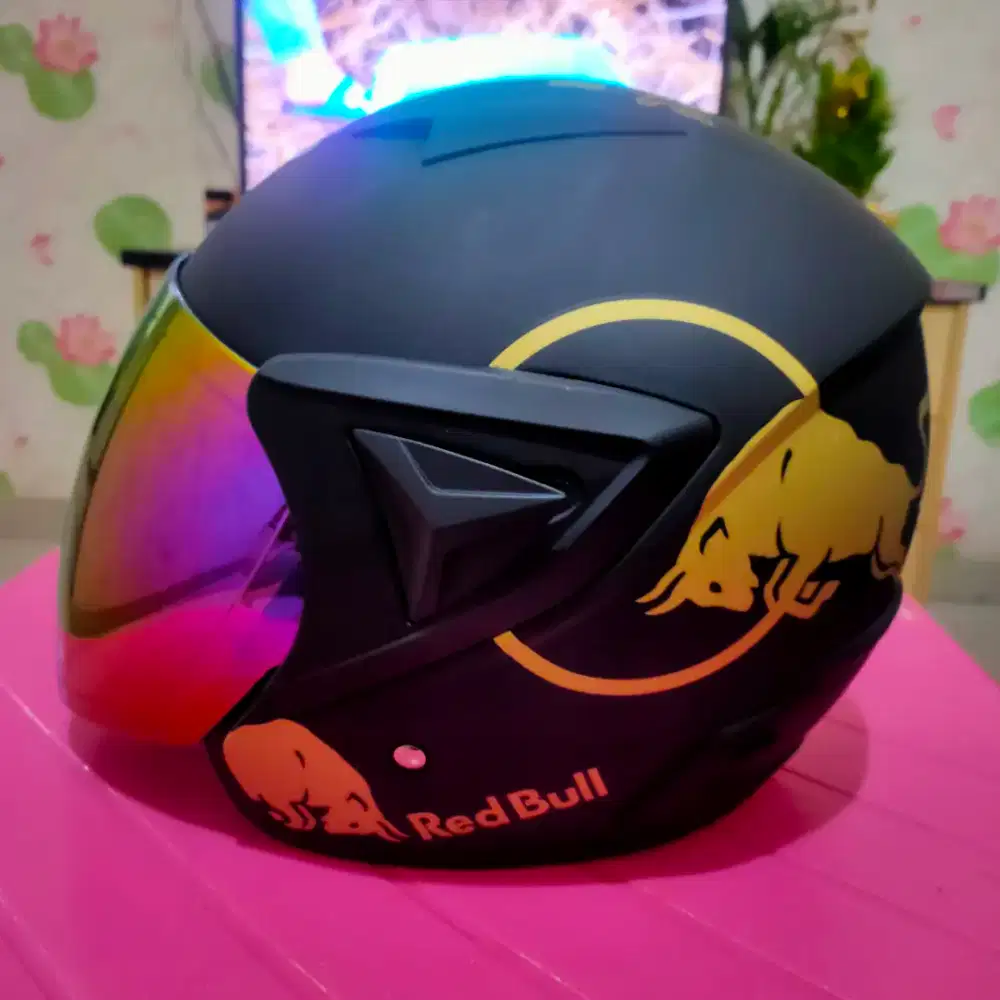 Helm motor half face