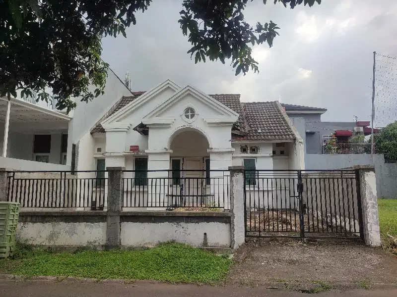 rumah tua BSD tanah kavling kencana loka taman chrysant