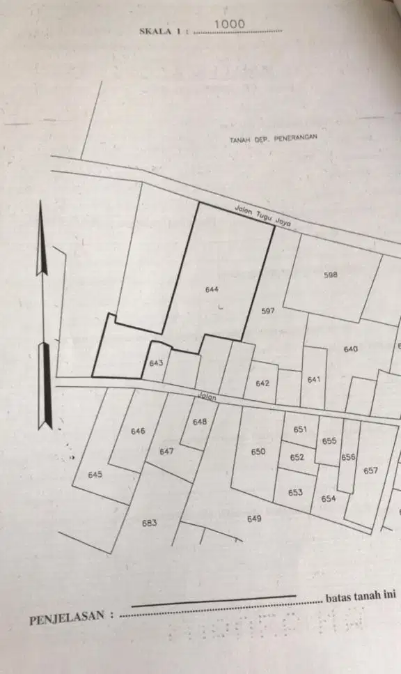 Dijual Cepat Kavling Jl Tugu Jaya Tirtajaya Depok