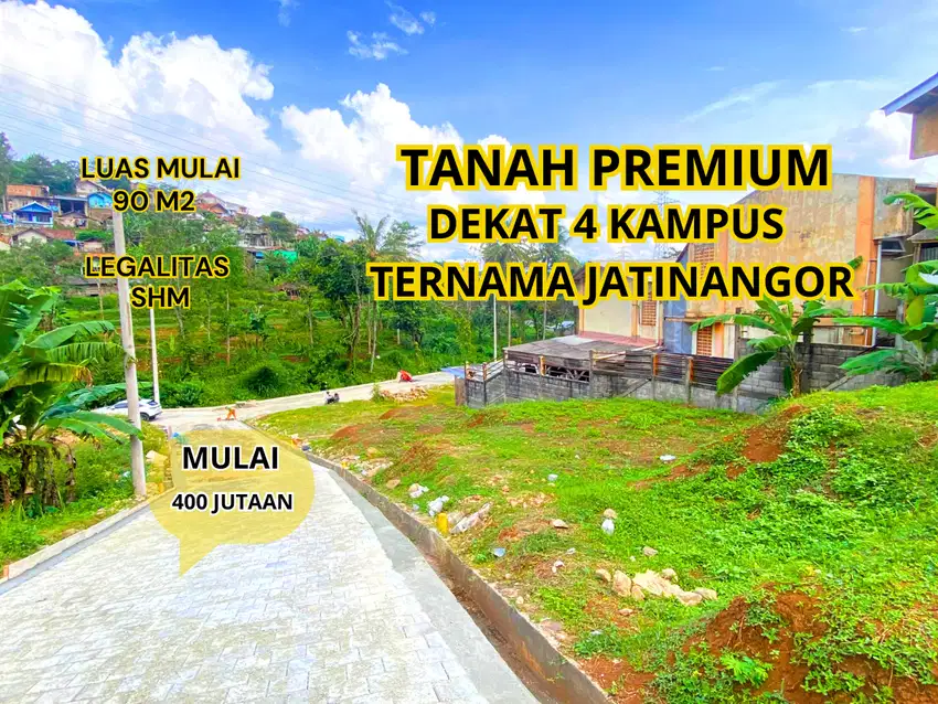 Tanah SHM Strategis Jatinangor  Ideal untuk Hunian atau Bisnis