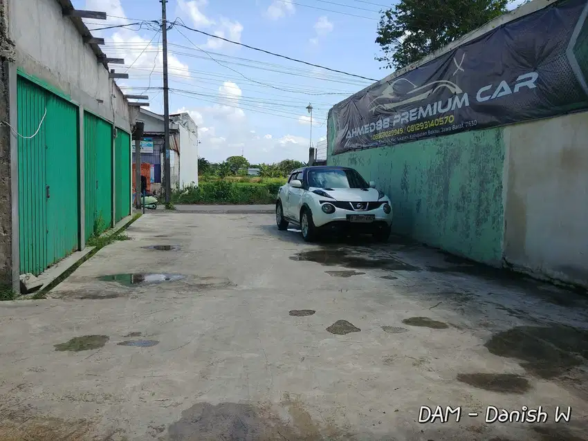Tanah bonus bangunan depan perumahan jagawana sukamantri cikarang utar