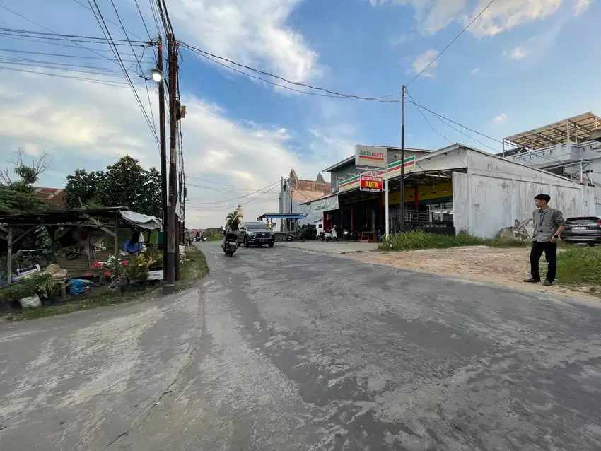 Dijual Tanah Murah Kota palembang, Pinggir Jalan