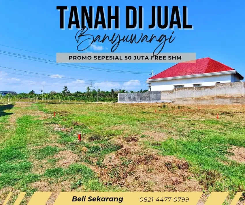 Tanah murah dijual, kavling 11 Banyuwangi