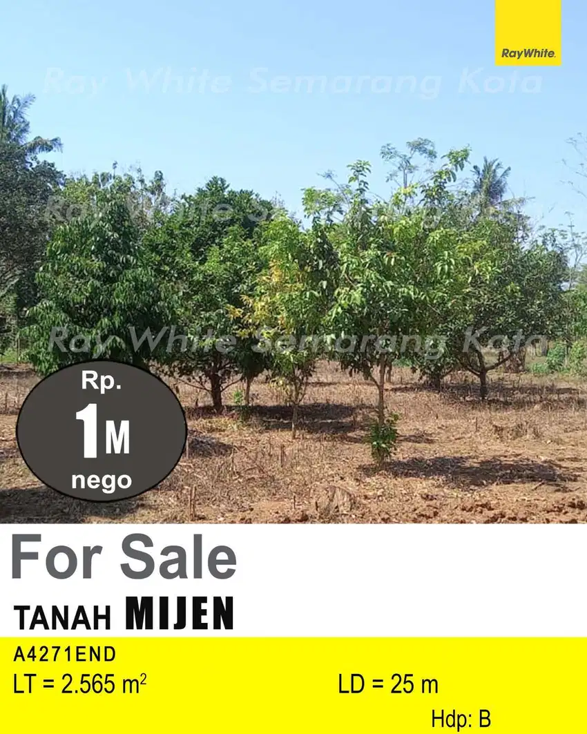 DIJUAL TANAH DI MIJEN A4271