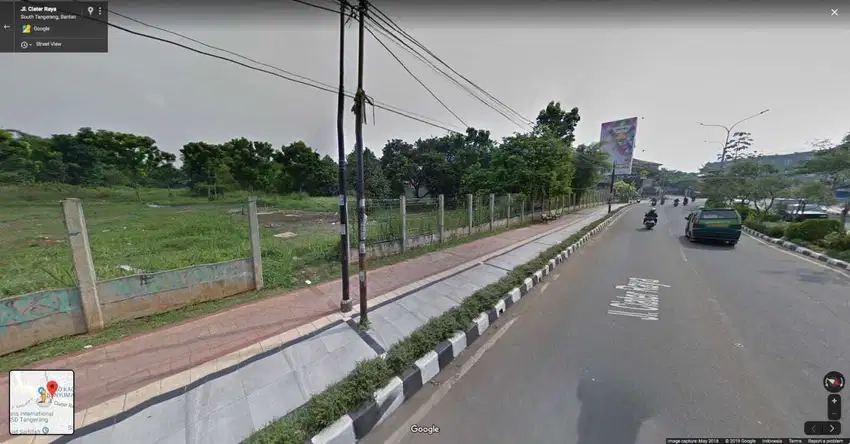 Dijual Murah Tanah Kavling di Jl Ciater Raya Serpong