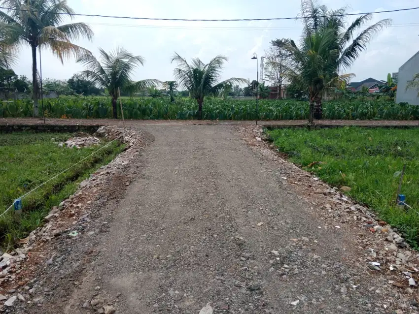 Dekat Terminal Laladon, Tanah Kavling SHM Per Unit Siap Bangun