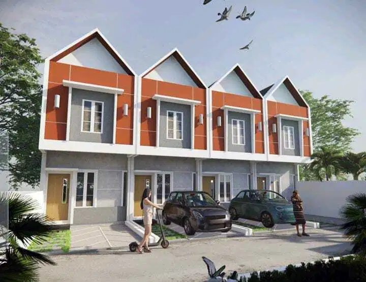 RUMAH 2 LANTAI di CILODONG DEKAT STASIUN DEPOK