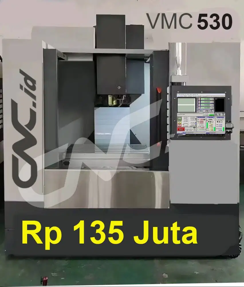 Jual mesin cnc milling dan bubut