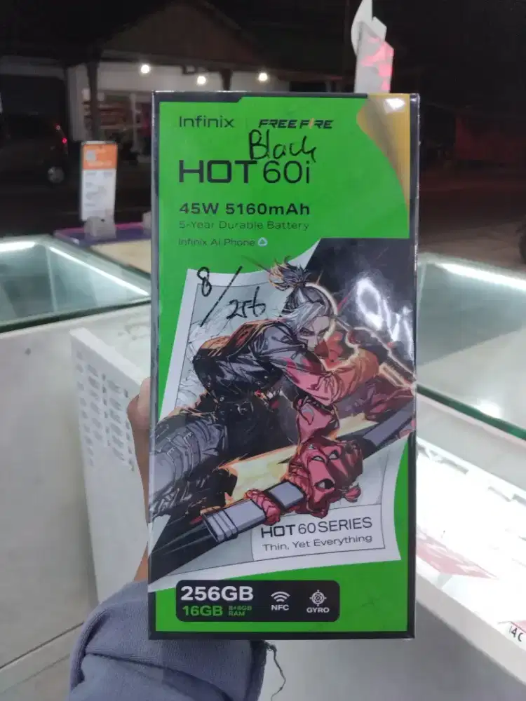Ready Infinix Hot 60i 8/256GB