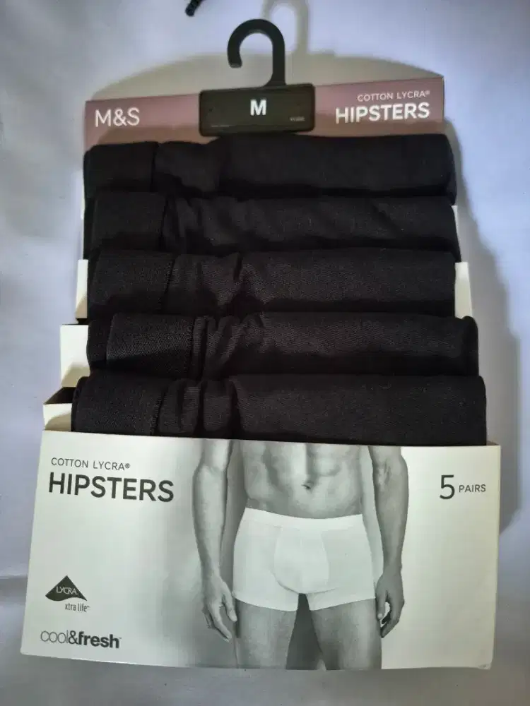 5pk Cool & FreshTM Cotton Rich Hipsters