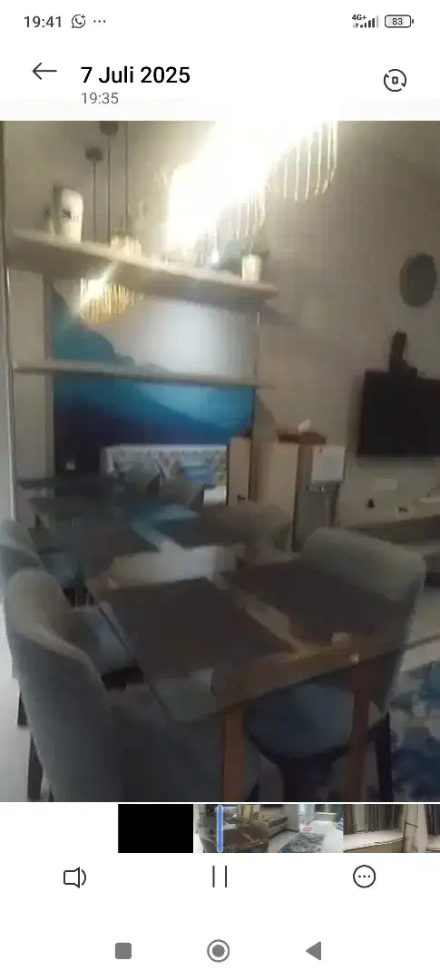 Dijual apertemen Anderson full furniture