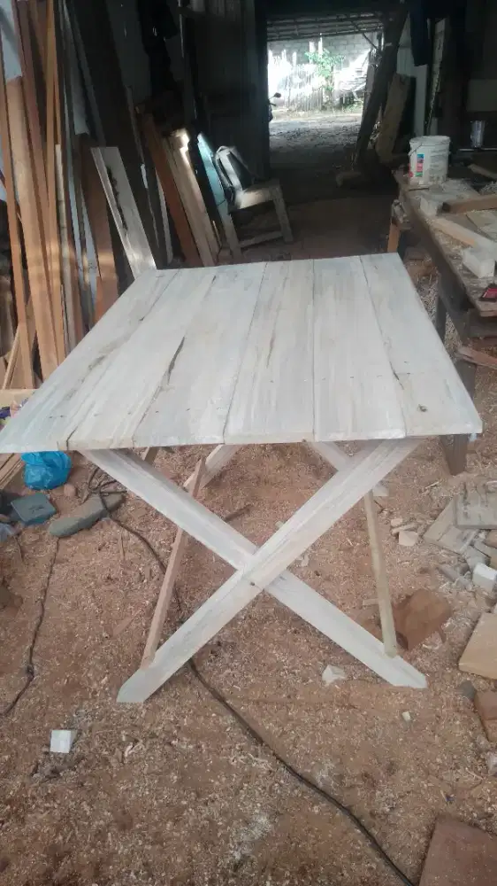 Meja Lipat jualan serbaguna