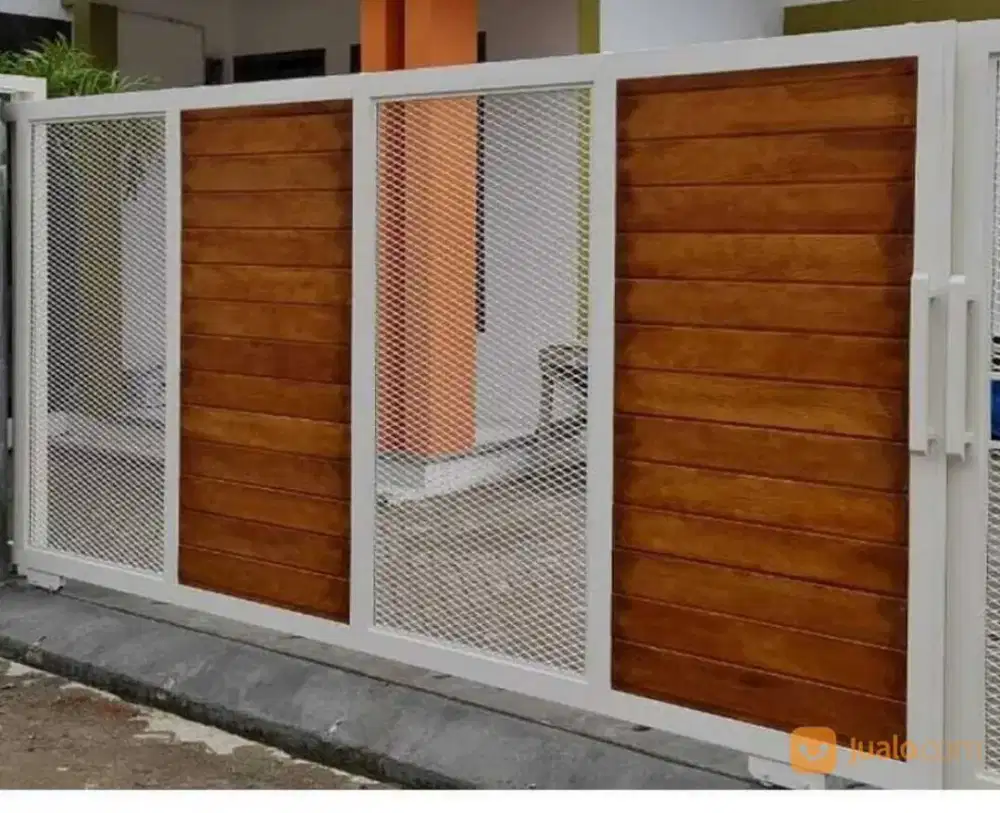 007 pagar plat perforated bulat