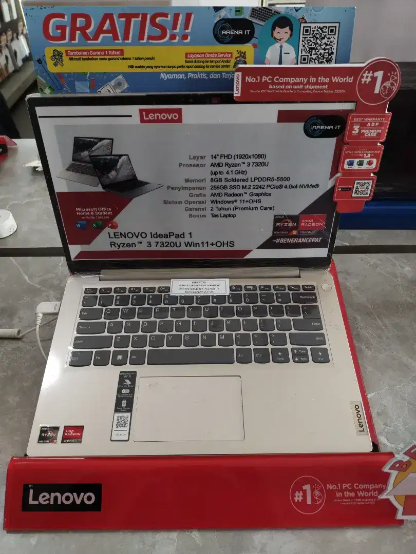 PROMO LAPTOP LENOVO IDEAPAD SLIM 1 82VF003JID ACER/ASUS/HP/ADVAN