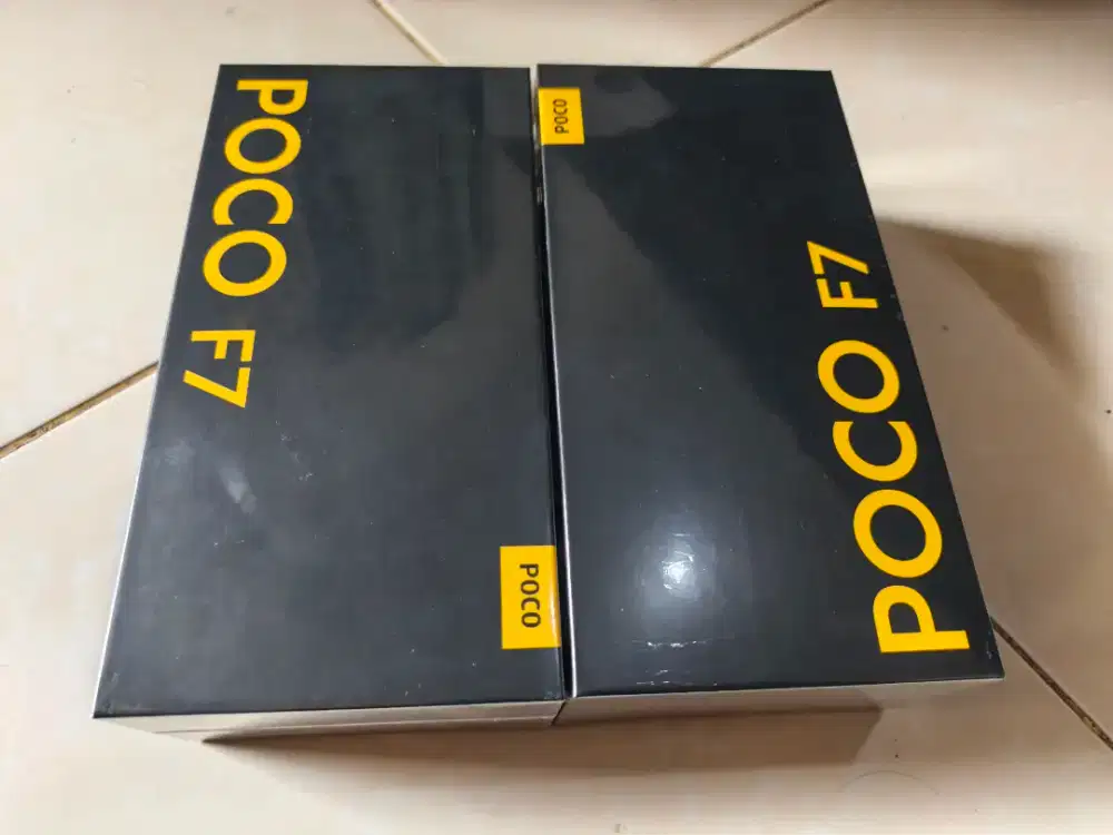 Poco F7 Ram 12/512 Baru Segel Garansi Resmi 15 Bulan