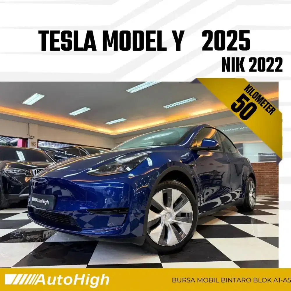 DP10% [Km.50] Tesla Model Y 2022 Blue Reg 2023 #AUTOHIGH