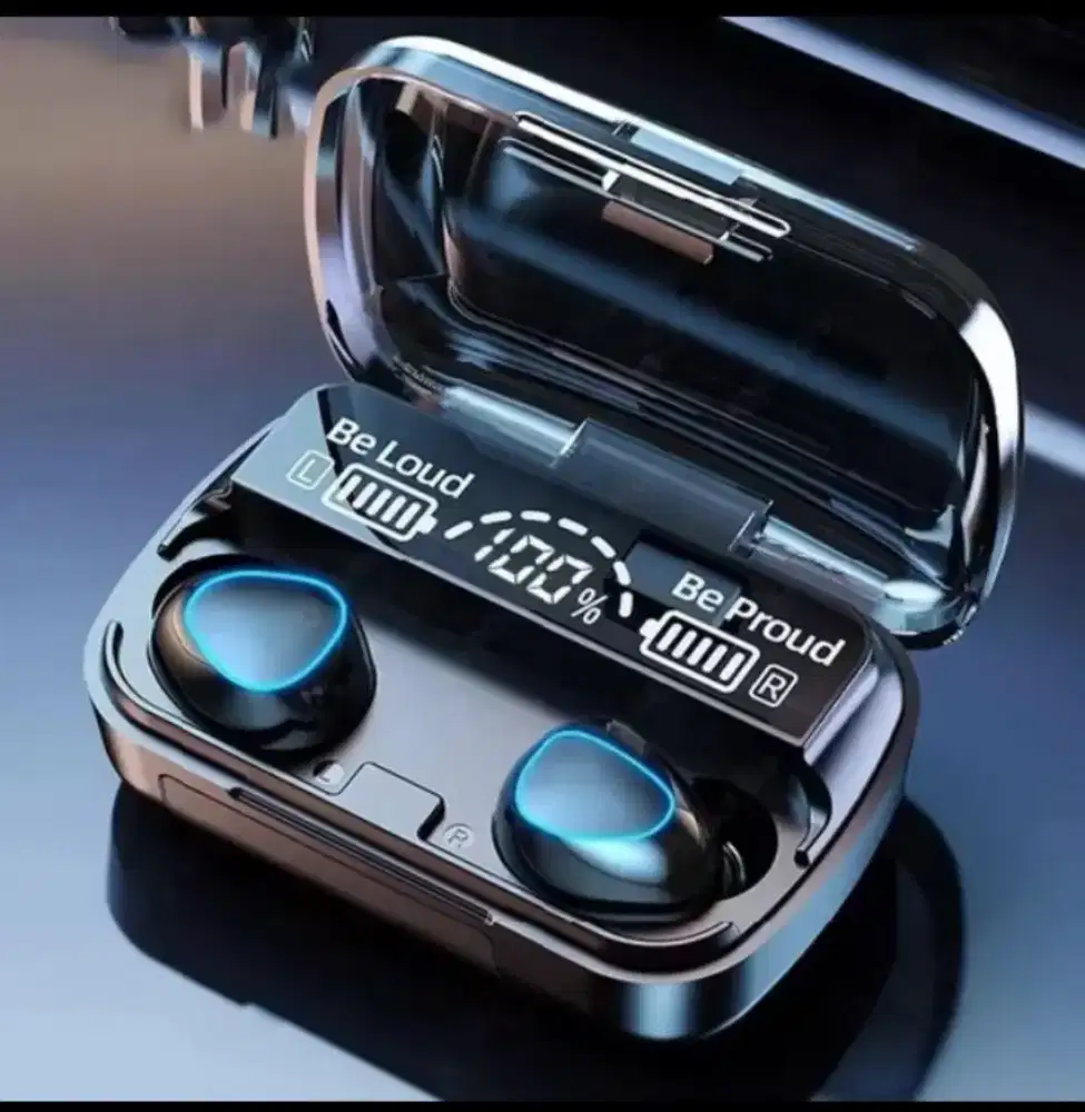 Headset Bluetooth plus powerbank 2000mah bass