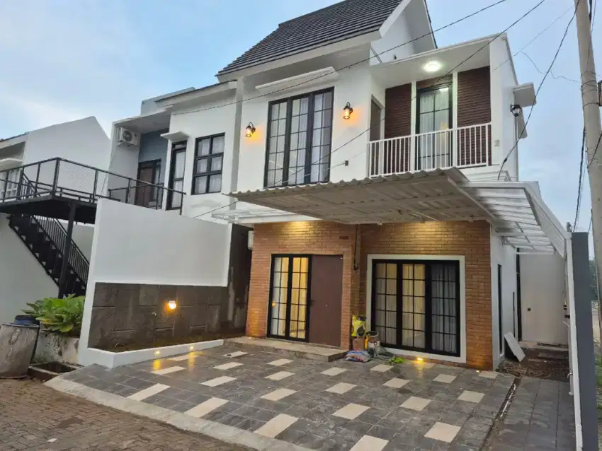 Dijual unit rumah 2lantai dikawasan asri cibubur, tanpa bank