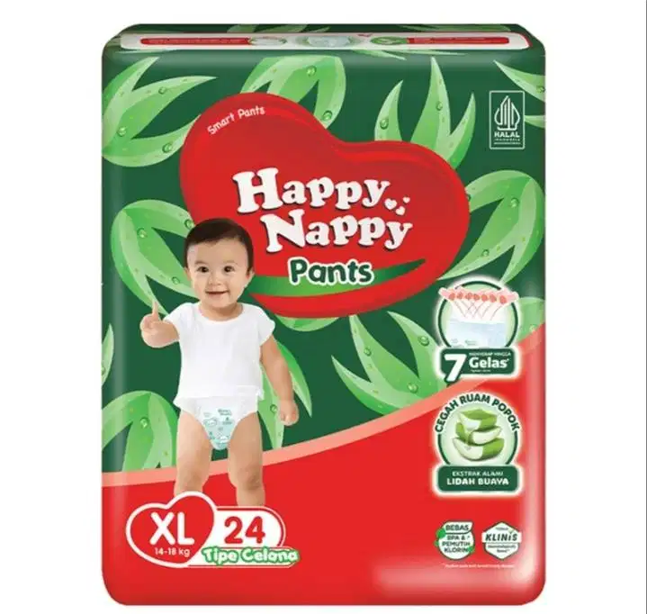 Happy Nappy Smart Pants XL 24 pcs
