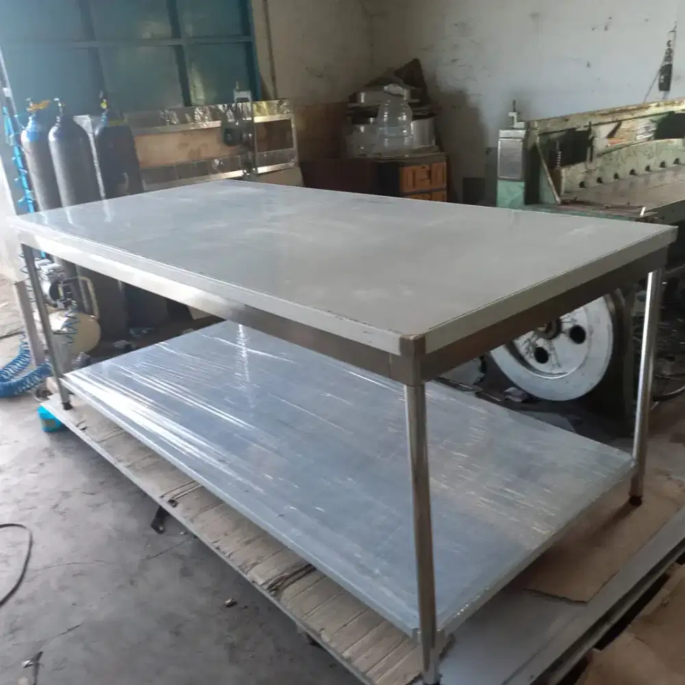 Meja stainless  Multi guna