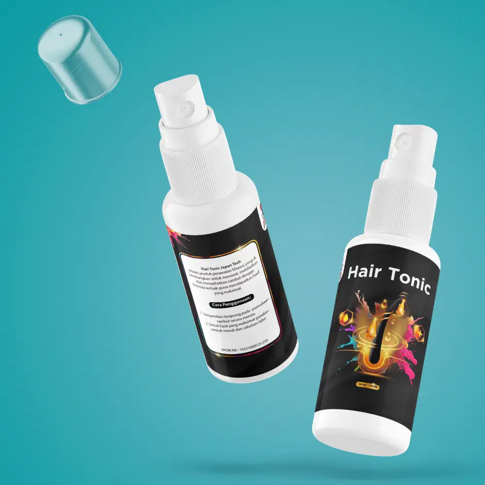 Hair tonic japan tech bantu rambut sehat berkilau kuat tidak bercabang