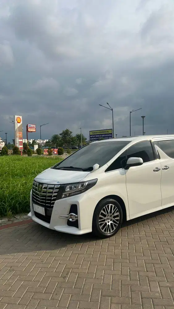 Toyota Alphard SC 2015 White putih Alphard sc 2014 alphard cbu 2016 bu