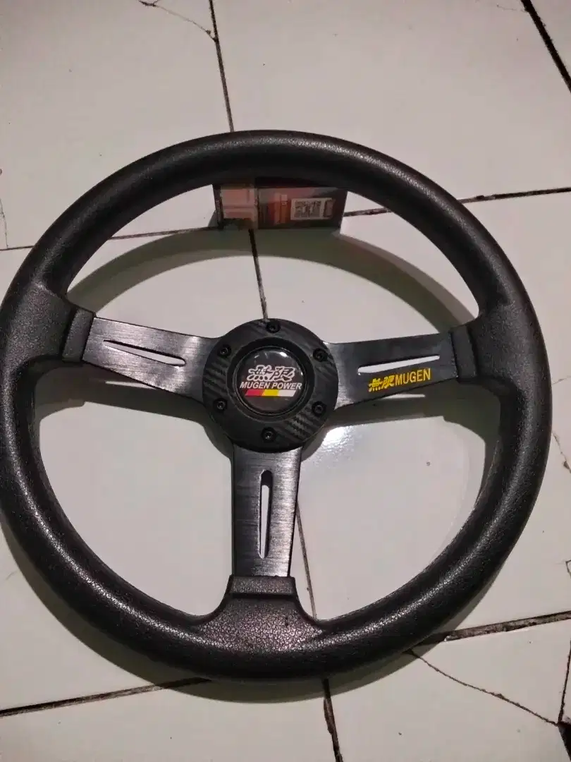 Jual setir mobil Mugen,universal untuk semua mobil